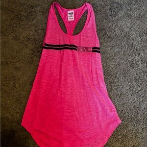 PINK Victoria's Secret Bright Pink Tank Top